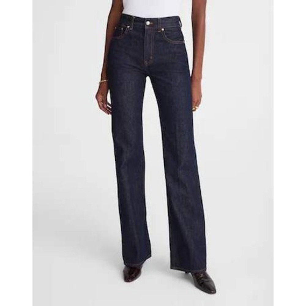 Madewell The Vintage Flare Jean Women's 26P Blue High Rise Denim NWT